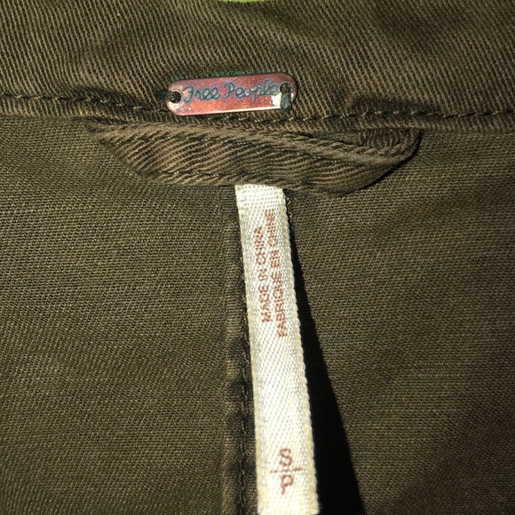 Free People small military style jacket - Picture 3 of 4